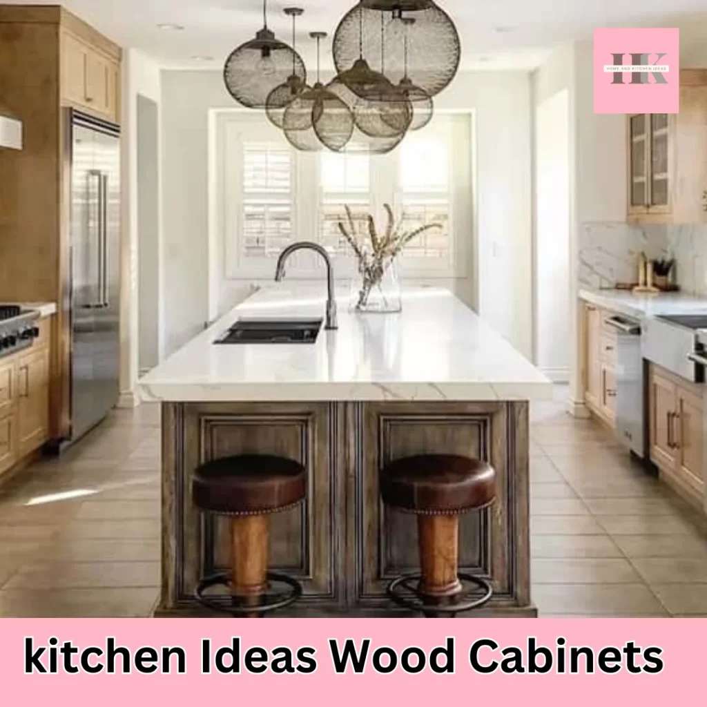 kitchen ideas wood cabinets